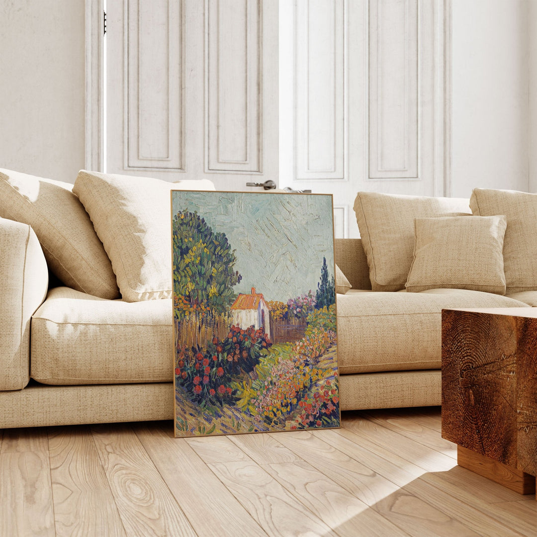 Landscape House Painting by Vincent van Gogh wall - art - picture - poster