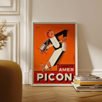 L'aperitif Amer Picon Vintage Poster Wall Art wall - art - picture - poster