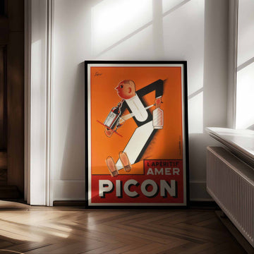 L'aperitif Amer Picon Vintage Poster Wall Art wall - art - picture - poster