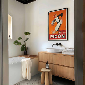 L'aperitif Amer Picon Vintage Poster Wall Art wall - art - picture - poster