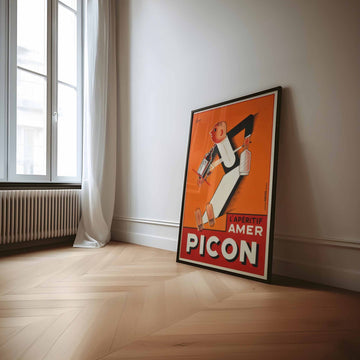 L'aperitif Amer Picon Vintage Poster Wall Art wall - art - picture - poster