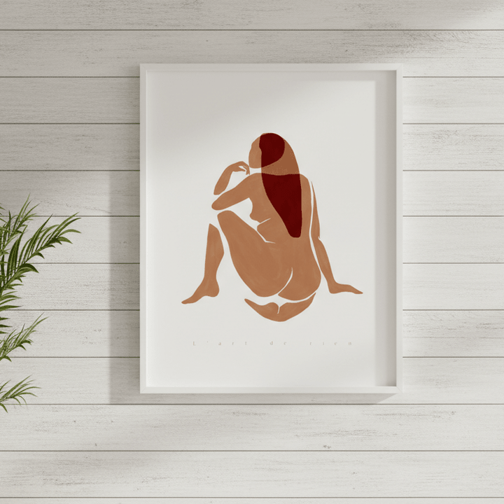 L'art de Rien by Ivy Green Illustrations wall - art - picture - poster