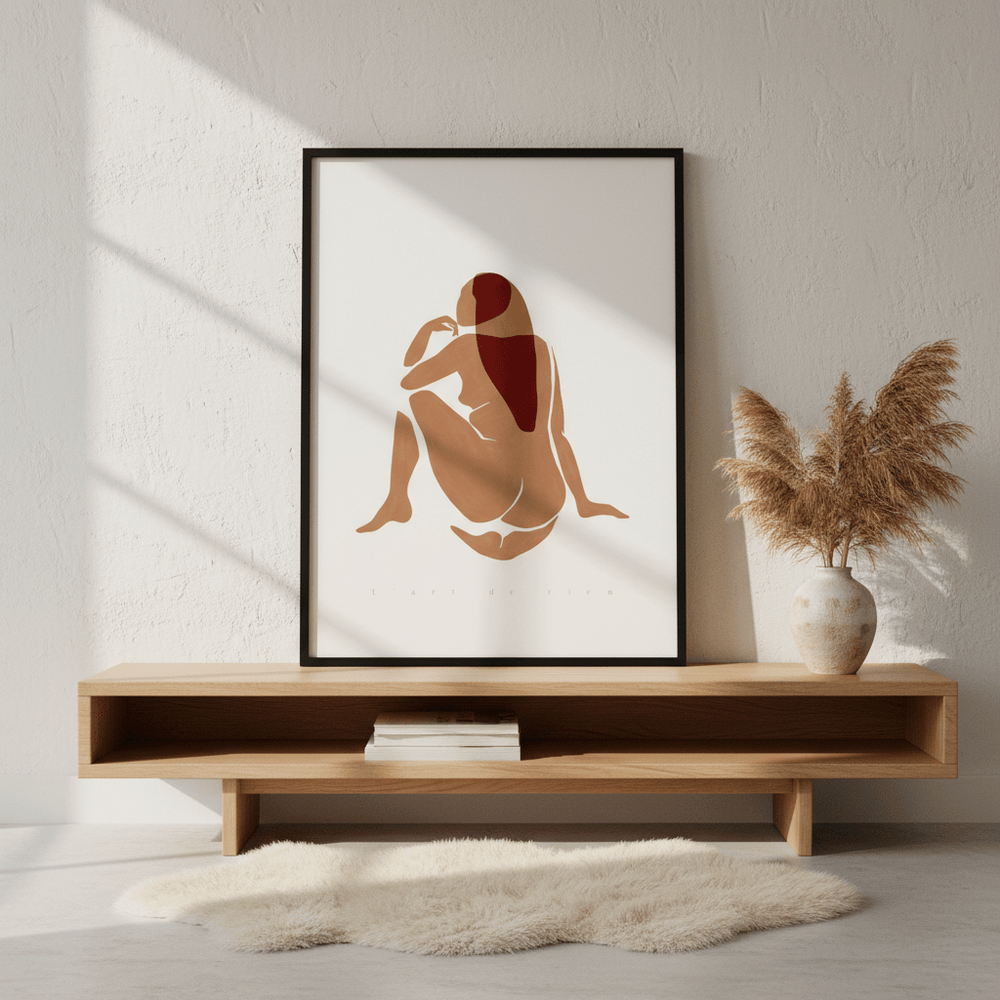 L'art de Rien by Ivy Green Illustrations wall - art - picture - poster