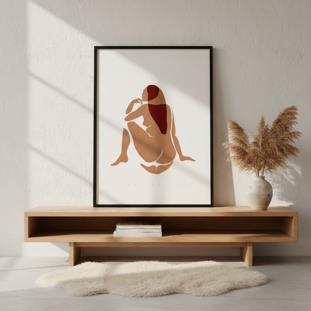 L'art de Rien by Ivy Green Illustrations wall - art - picture - poster