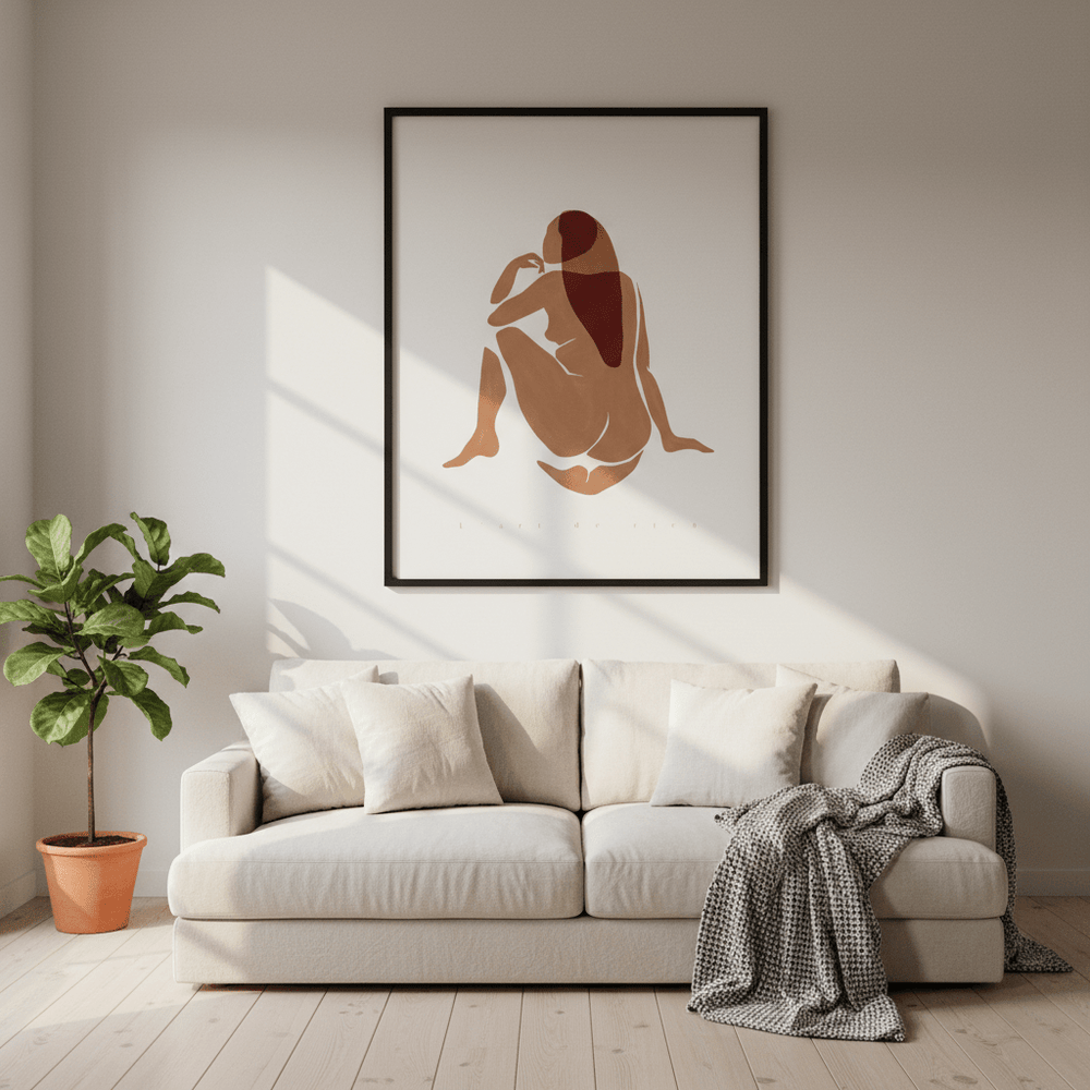 L'art de Rien by Ivy Green Illustrations wall - art - picture - poster