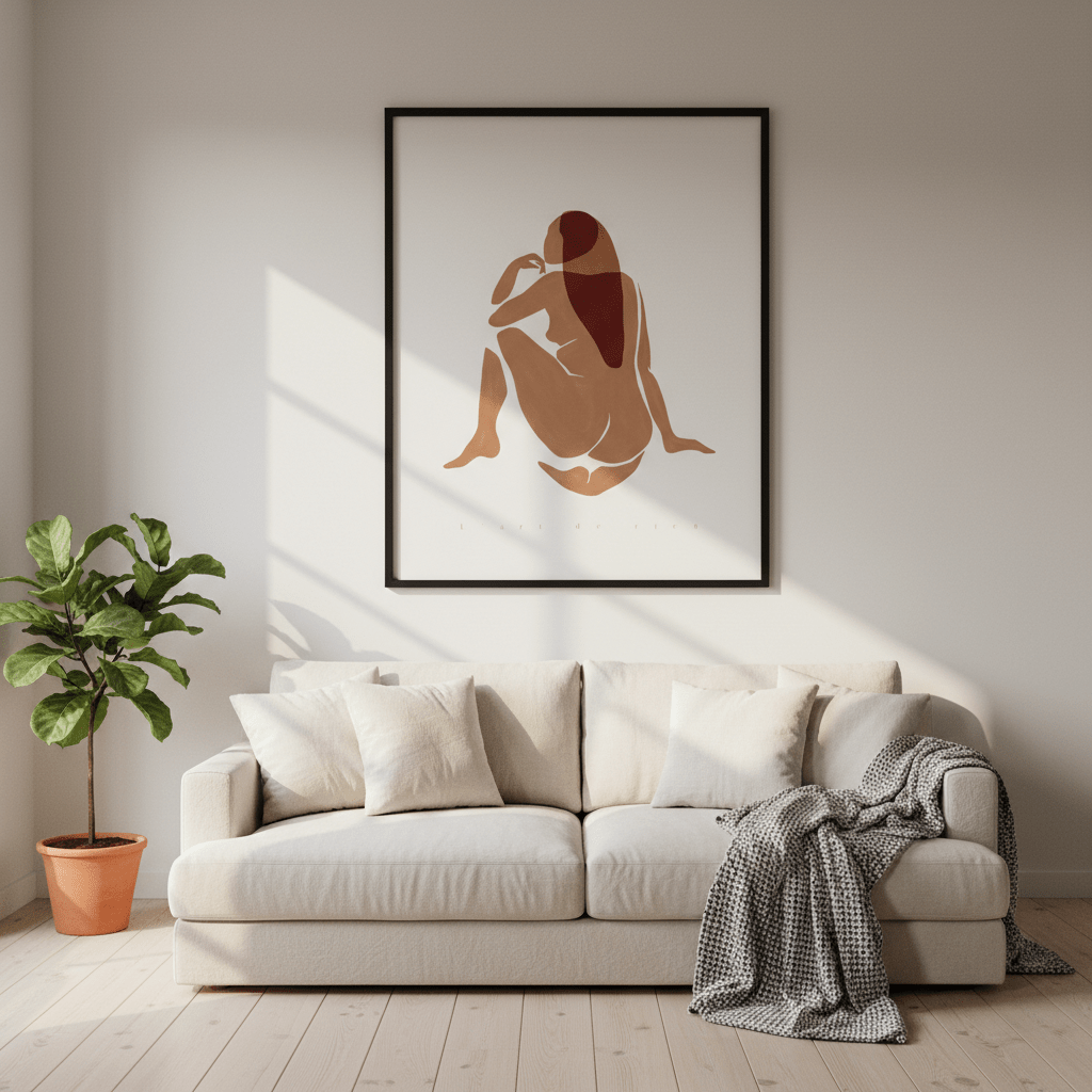 L'art de Rien by Ivy Green Illustrations wall - art - picture - poster