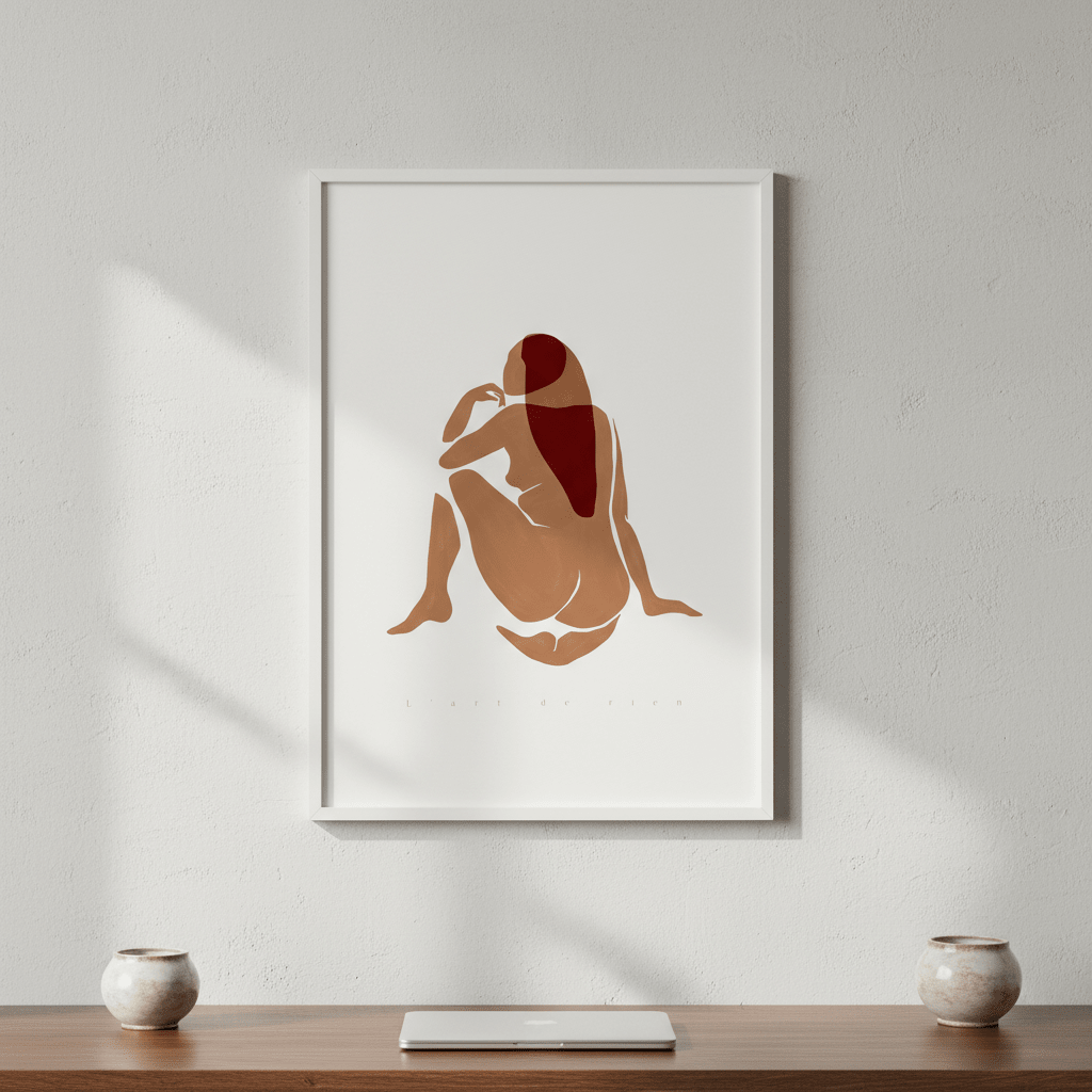 L'art de Rien by Ivy Green Illustrations wall - art - picture - poster