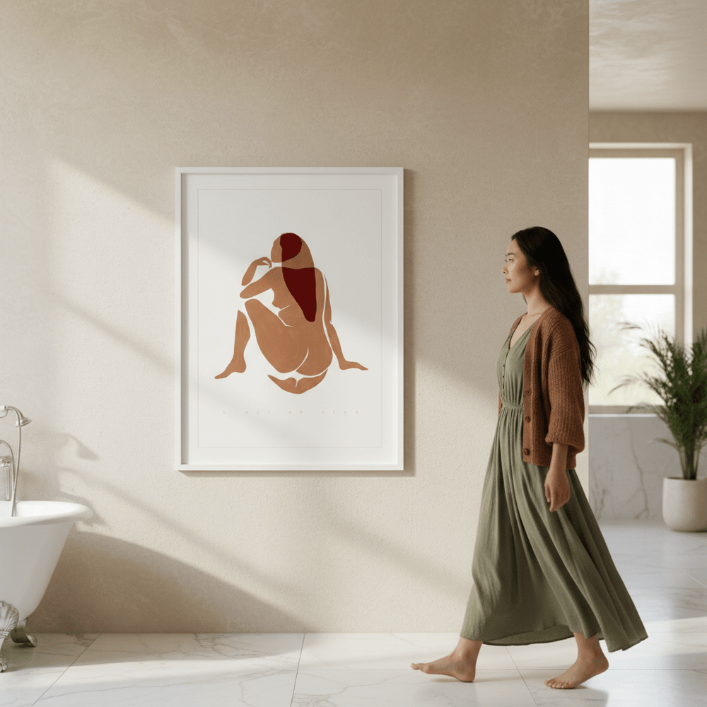 L'art de Rien by Ivy Green Illustrations wall - art - picture - poster