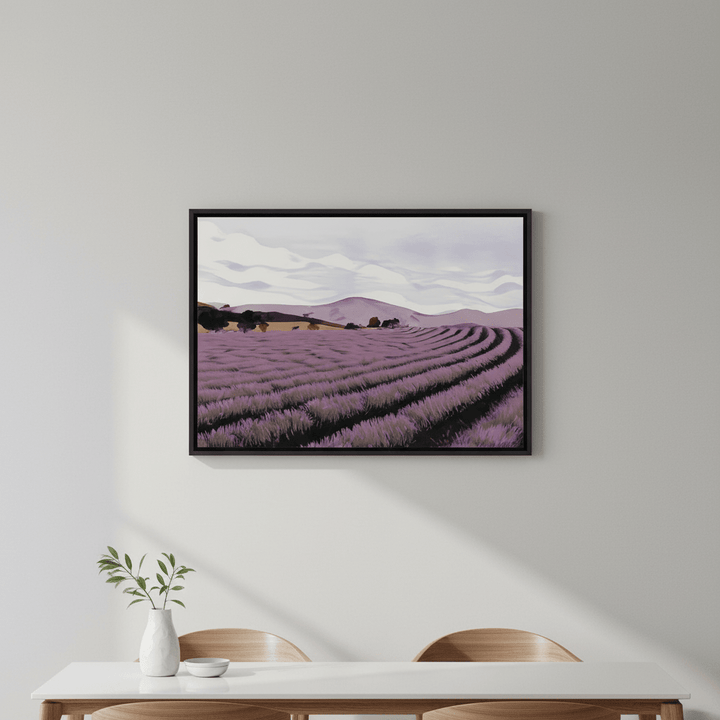 Lavender Fields Tasmania by Deer Muskeeter wall - art - picture - poster