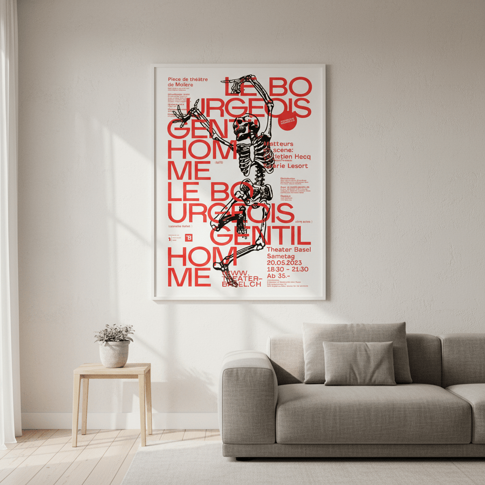 Le Bourgeois Gentilhomme by Jerome Bizien wall - art - picture - poster