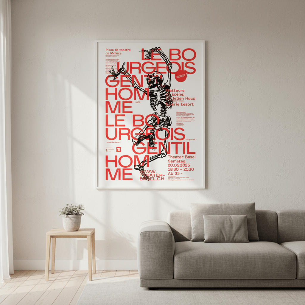 Le Bourgeois Gentilhomme by Jerome Bizien wall - art - picture - poster