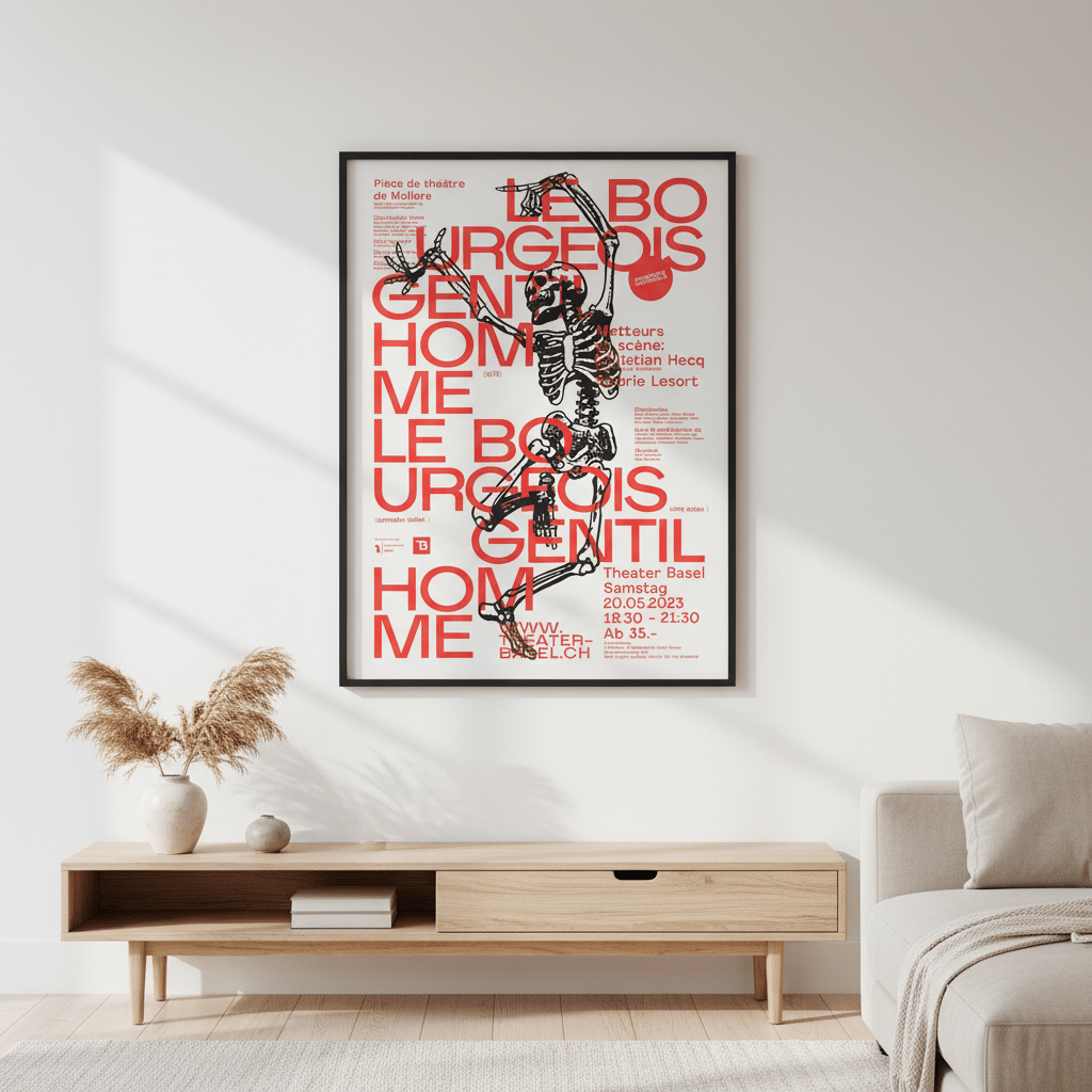Le Bourgeois Gentilhomme by Jerome Bizien wall - art - picture - poster