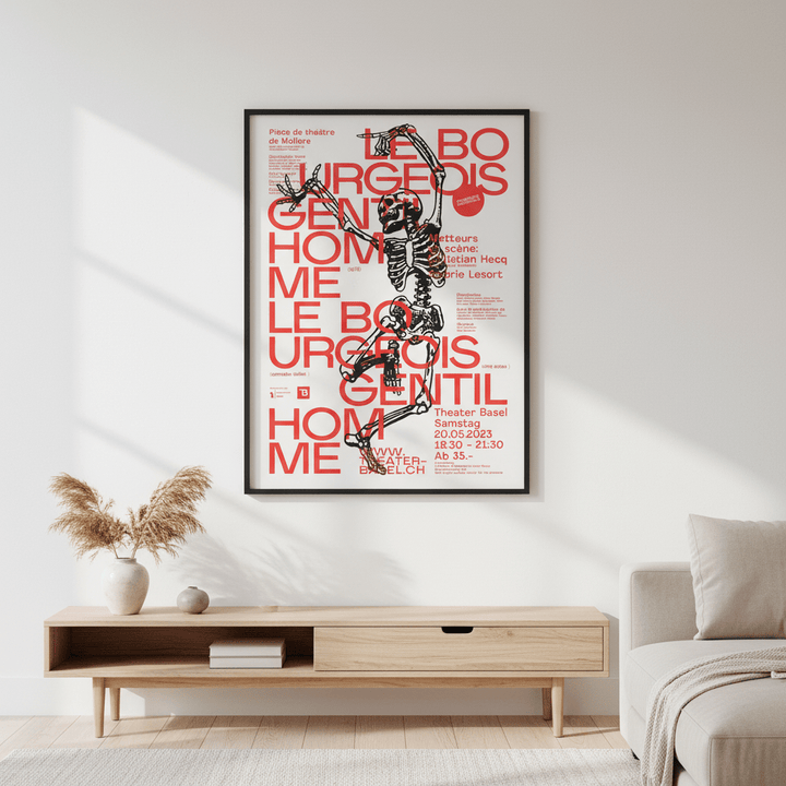Le Bourgeois Gentilhomme by Jerome Bizien wall - art - picture - poster