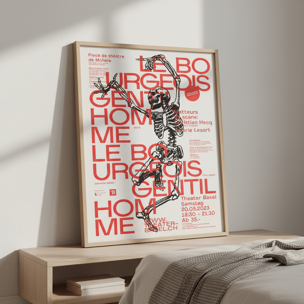 Le Bourgeois Gentilhomme by Jerome Bizien wall - art - picture - poster