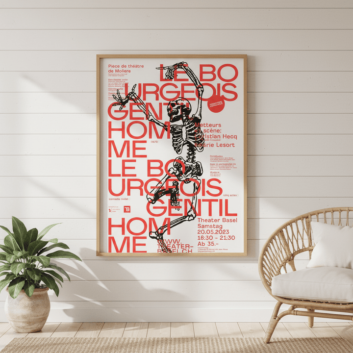 Le Bourgeois Gentilhomme by Jerome Bizien wall - art - picture - poster