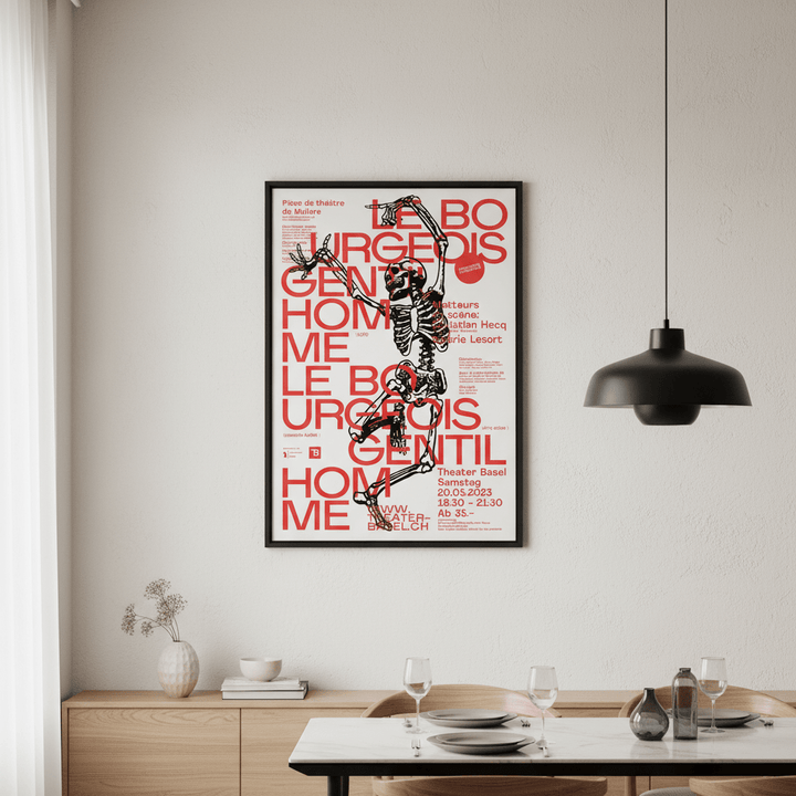 Le Bourgeois Gentilhomme by Jerome Bizien wall - art - picture - poster