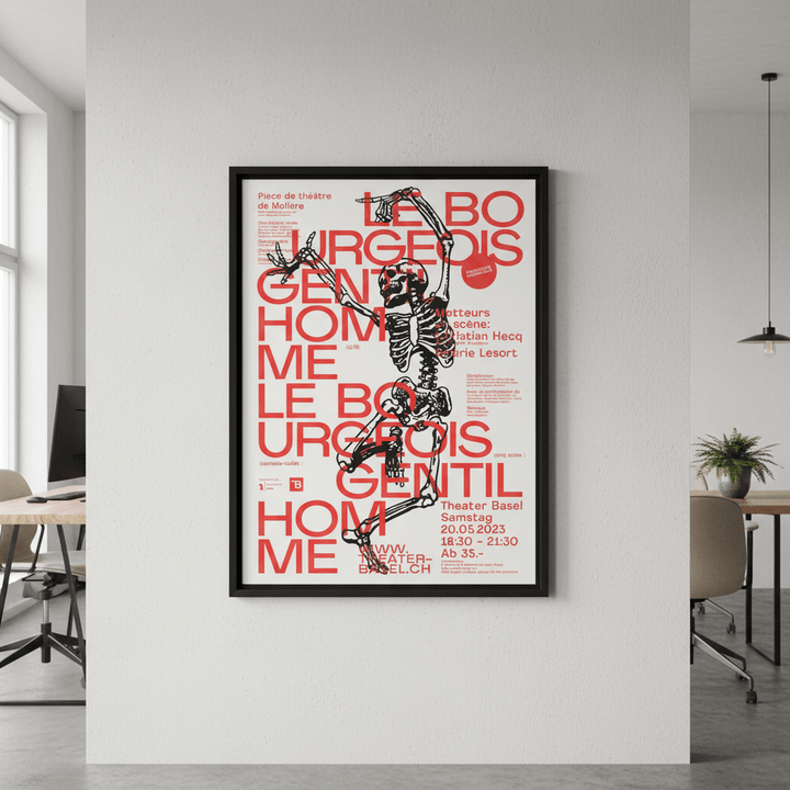 Le Bourgeois Gentilhomme by Jerome Bizien wall - art - picture - poster
