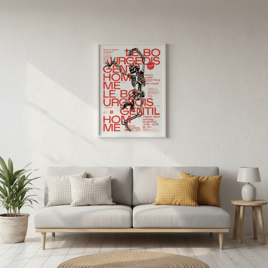 Le Bourgeois Gentilhomme by Jerome Bizien wall - art - picture - poster