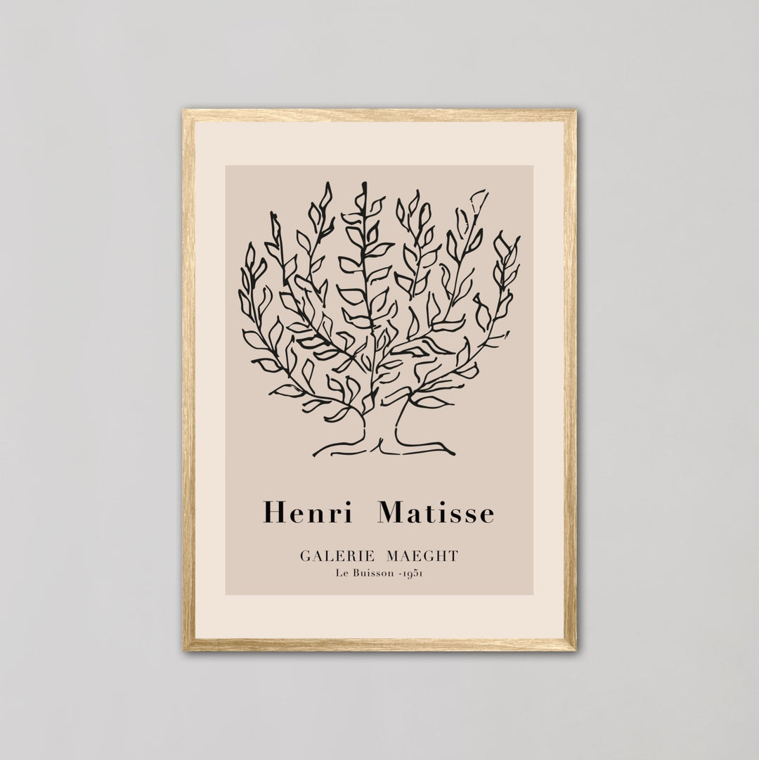 Le Buisson Tree of Life Wall Art by Henri Matisse - Style My Wall