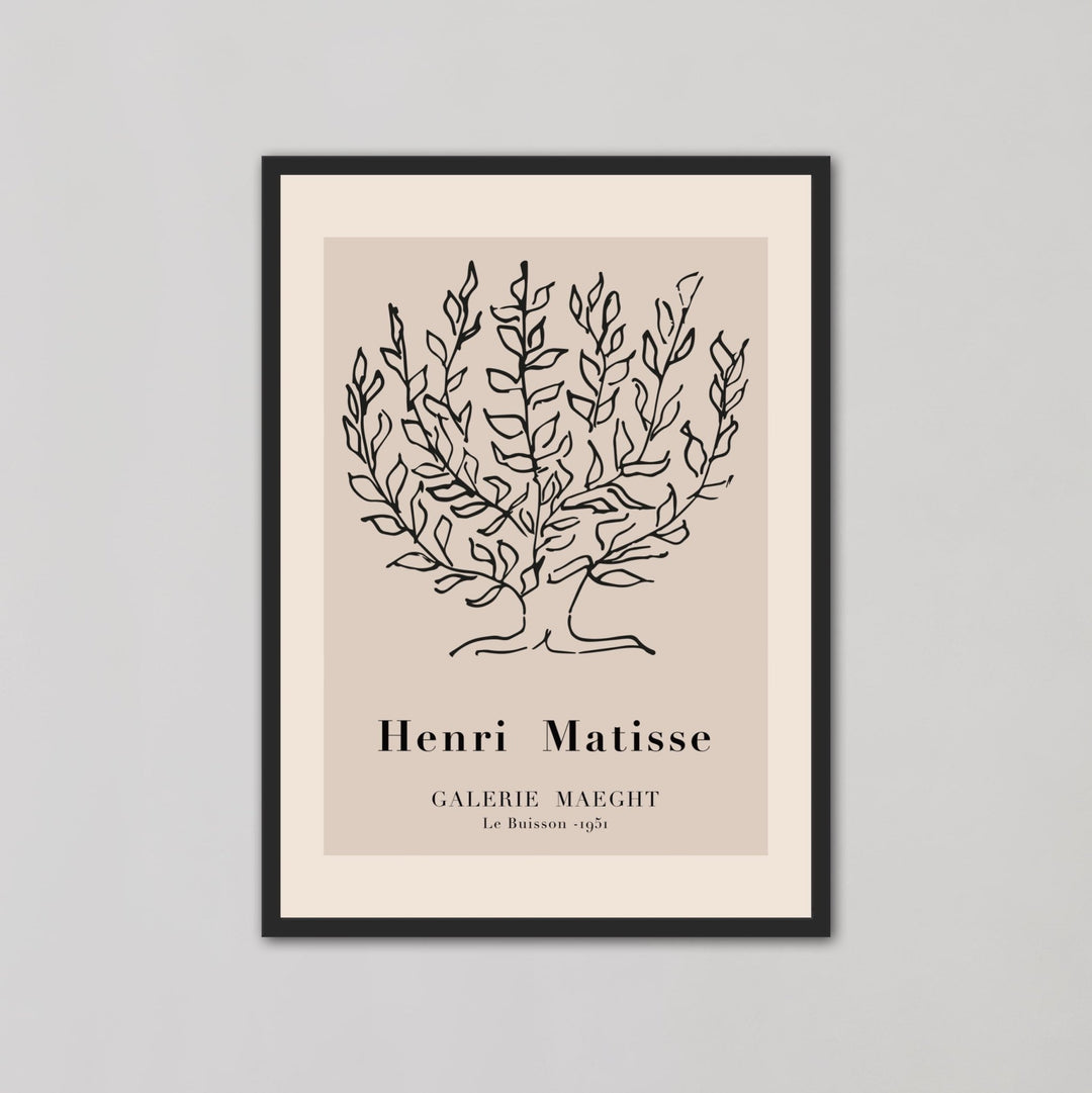 Le Buisson Tree of Life Wall Art by Henri Matisse - Style My Wall