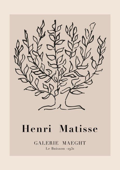 Le Buisson Tree of Life Wall Art by Henri Matisse