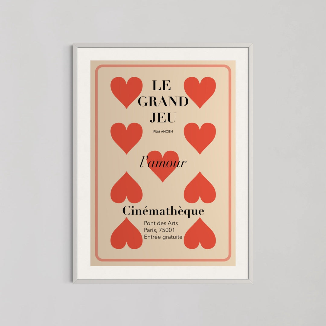 Le Grand Jeu Vintage French Bedroom Wall Art - Style My Wall