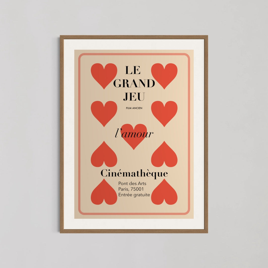 Le Grand Jeu Vintage French Bedroom Wall Art - Style My Wall