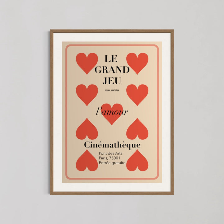 Le Grand Jeu Vintage French Bedroom Wall Art - Style My Wall