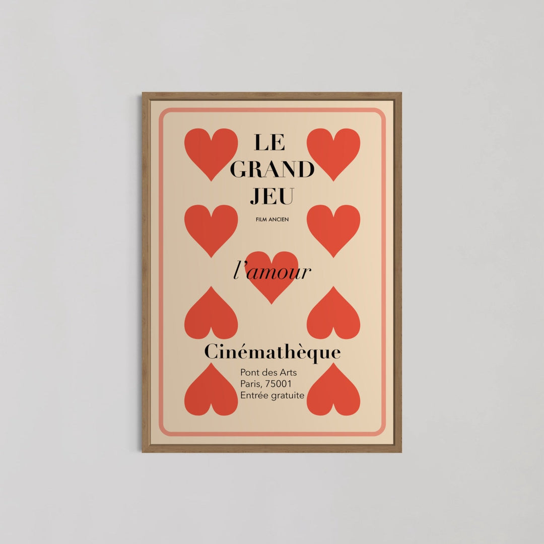 Le Grand Jeu Vintage French Bedroom Wall Art - Style My Wall