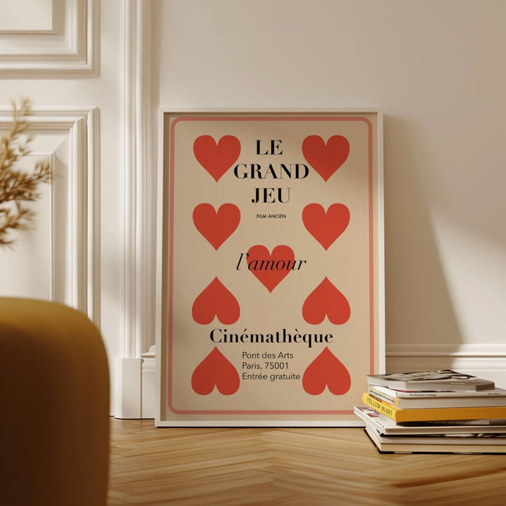 Le Grand Jeu Vintage French Bedroom Wall Art - Style My Wall