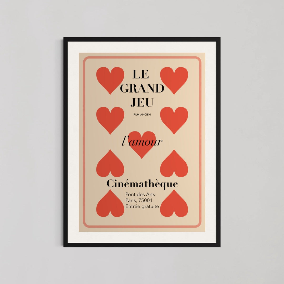 Le Grand Jeu Vintage French Bedroom Wall Art - Style My Wall