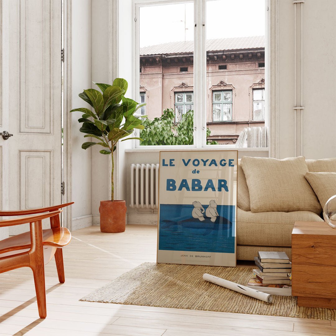 Le Voyage De Babar Wall Art by Jean de Brunhoff - Style My Wall