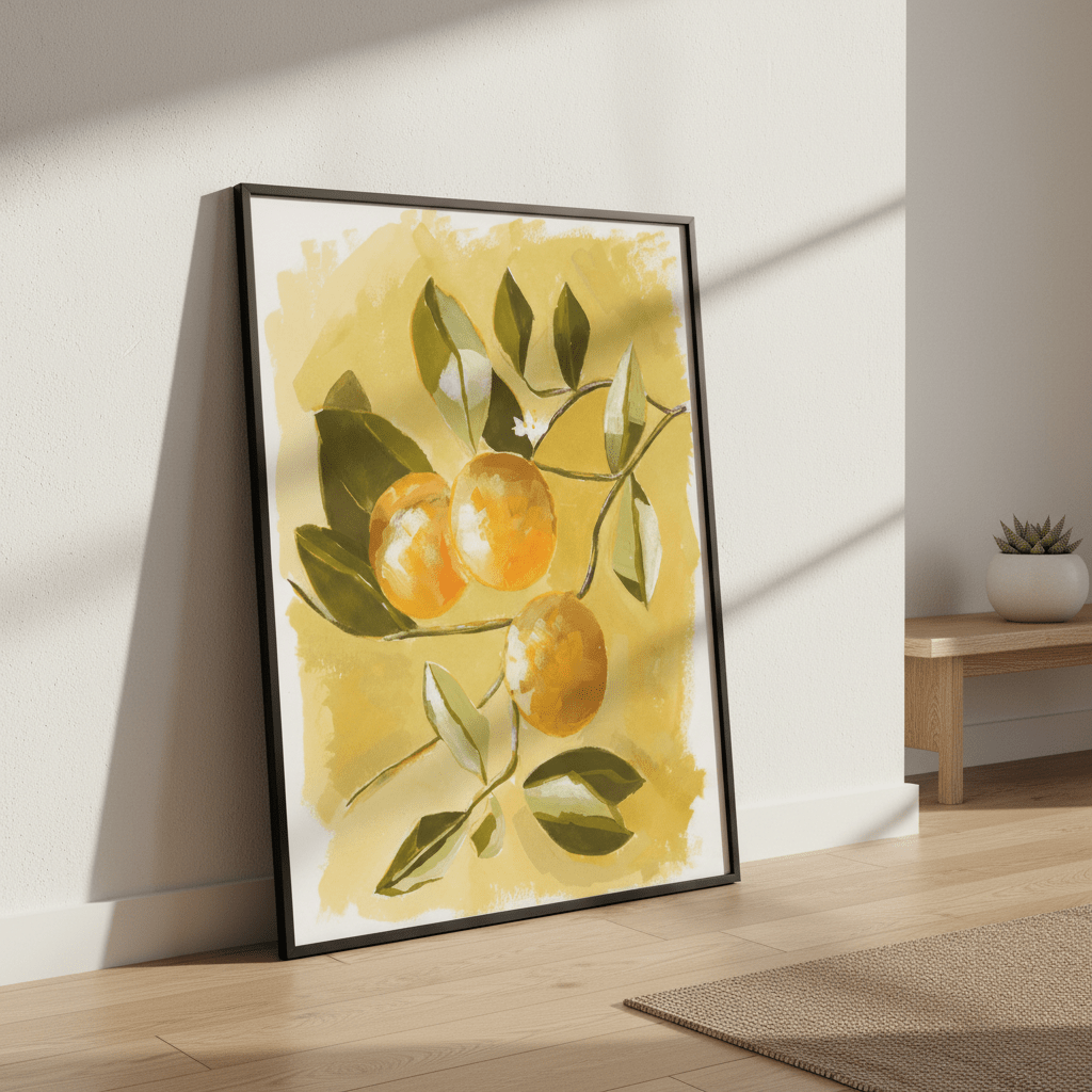 Lemon Tree by Lucrecia Caporale wall - art - picture - poster