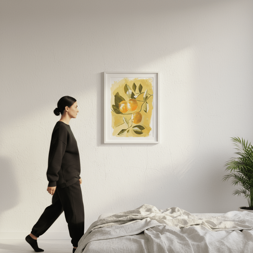 Lemon Tree by Lucrecia Caporale wall - art - picture - poster