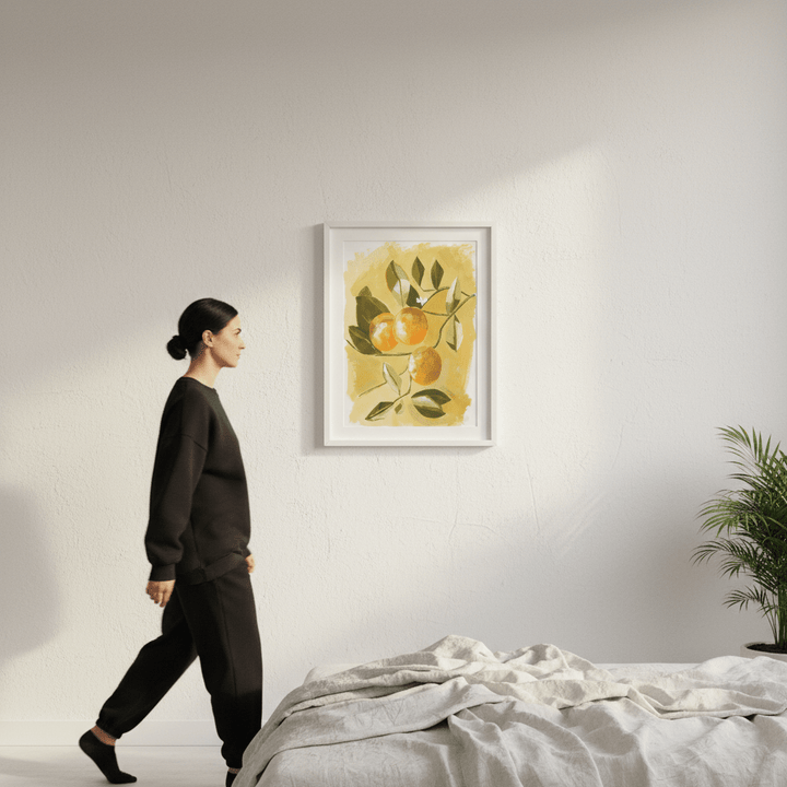 Lemon Tree by Lucrecia Caporale wall - art - picture - poster
