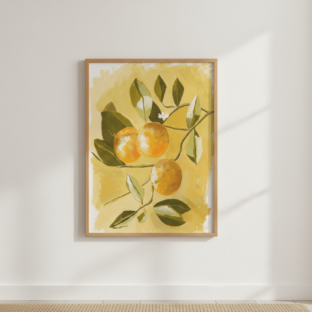 Lemon Tree by Lucrecia Caporale wall - art - picture - poster