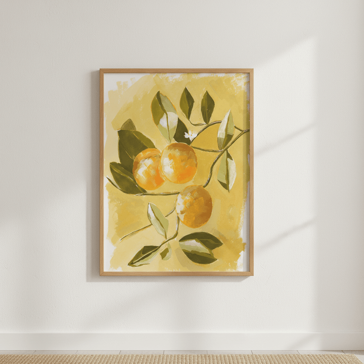 Lemon Tree by Lucrecia Caporale wall - art - picture - poster