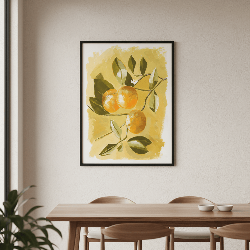 Lemon Tree by Lucrecia Caporale wall - art - picture - poster