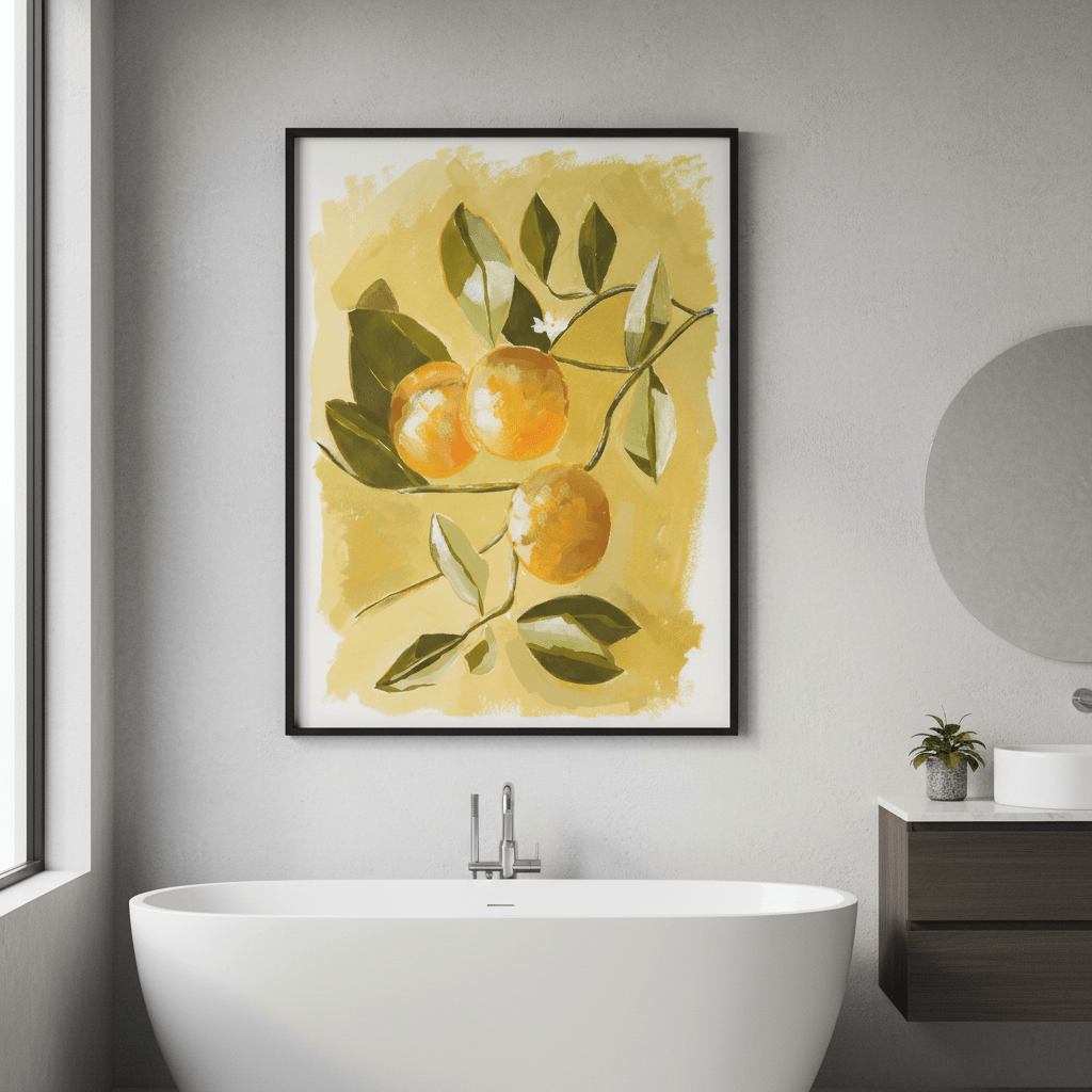 Lemon Tree by Lucrecia Caporale wall - art - picture - poster