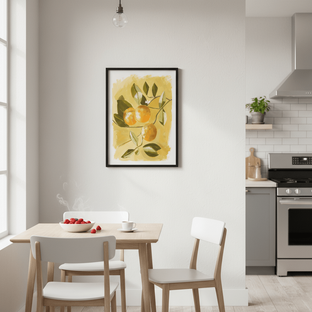 Lemon Tree by Lucrecia Caporale wall - art - picture - poster
