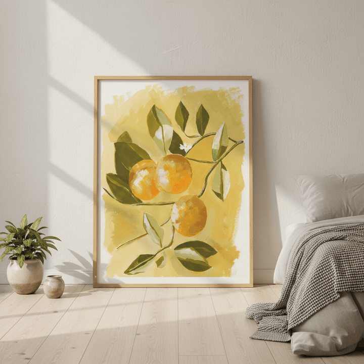 Lemon Tree by Lucrecia Caporale wall - art - picture - poster