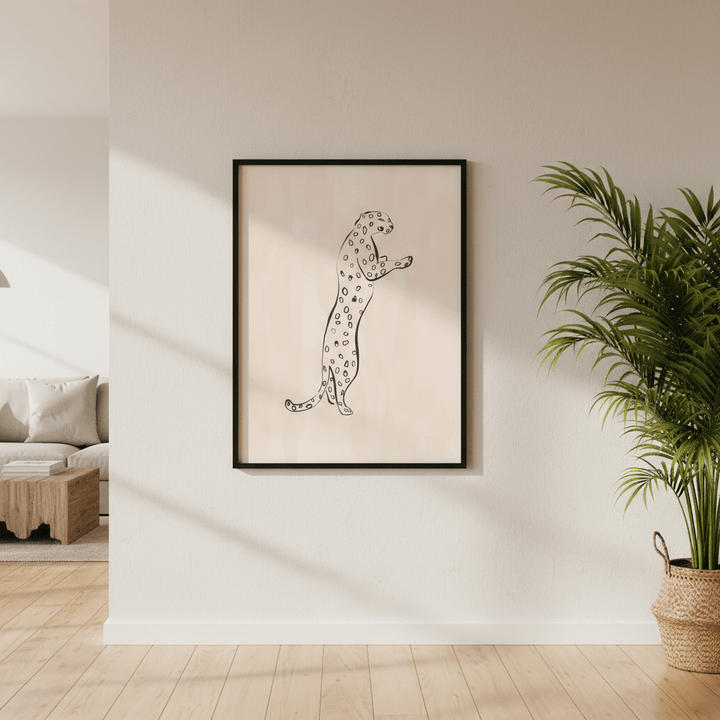 Leopard by Ivy Green Illustrations wall - art - picture - poster