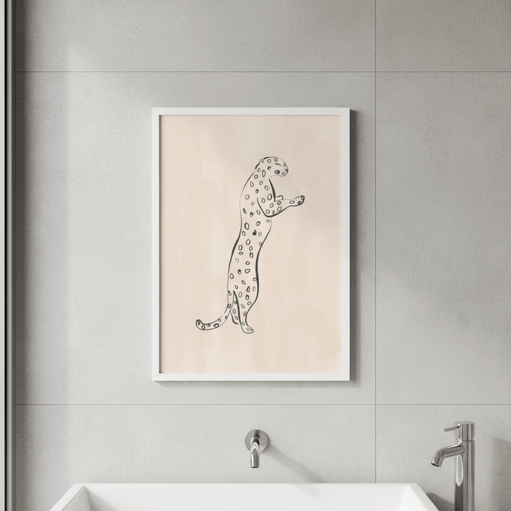 Leopard by Ivy Green Illustrations wall - art - picture - poster