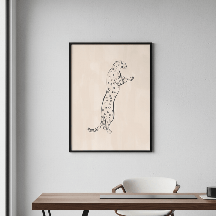 Leopard by Ivy Green Illustrations wall - art - picture - poster