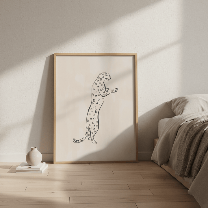 Leopard by Ivy Green Illustrations wall - art - picture - poster