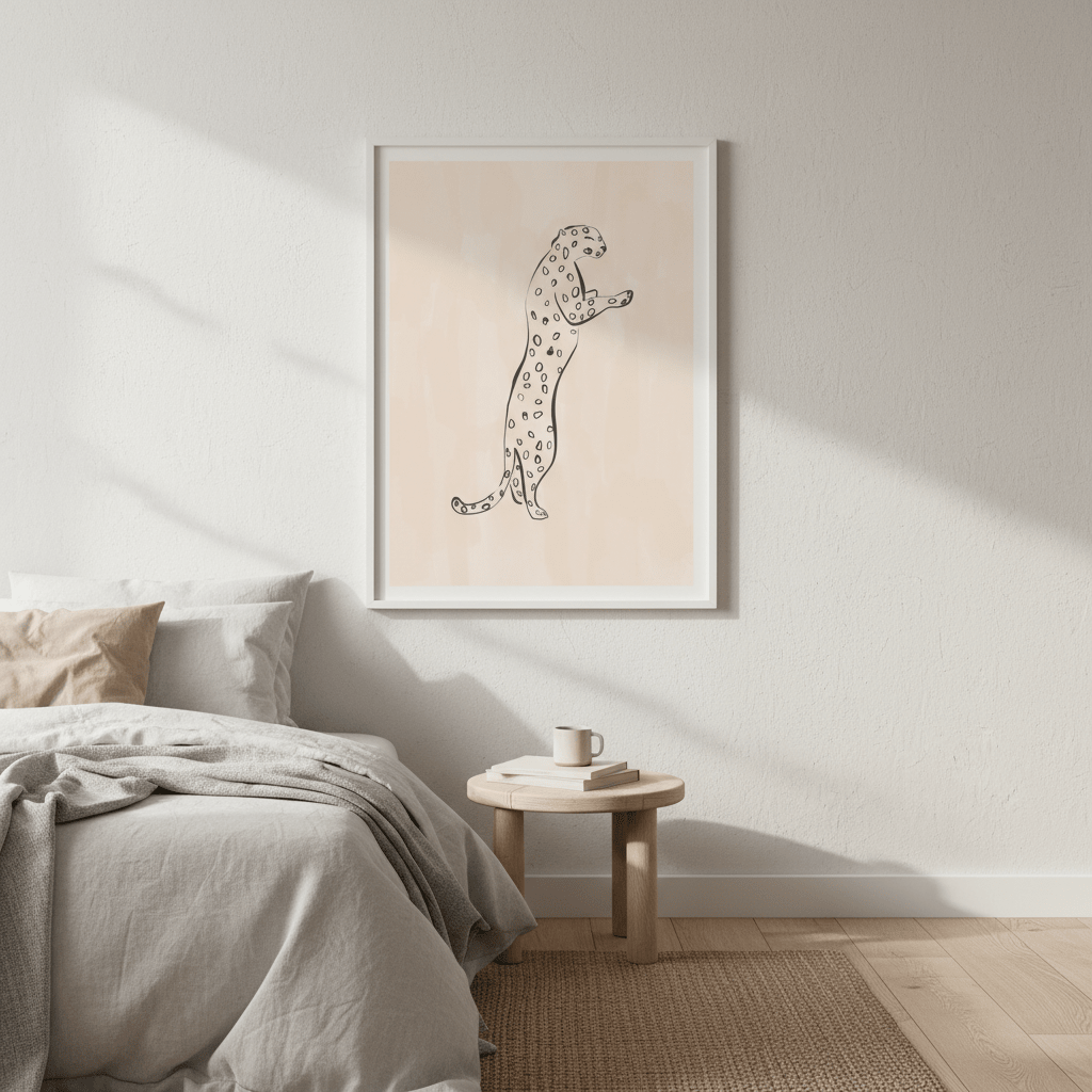 Leopard by Ivy Green Illustrations wall - art - picture - poster