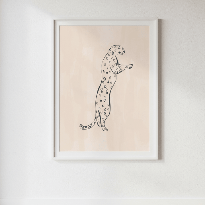 Leopard by Ivy Green Illustrations wall - art - picture - poster