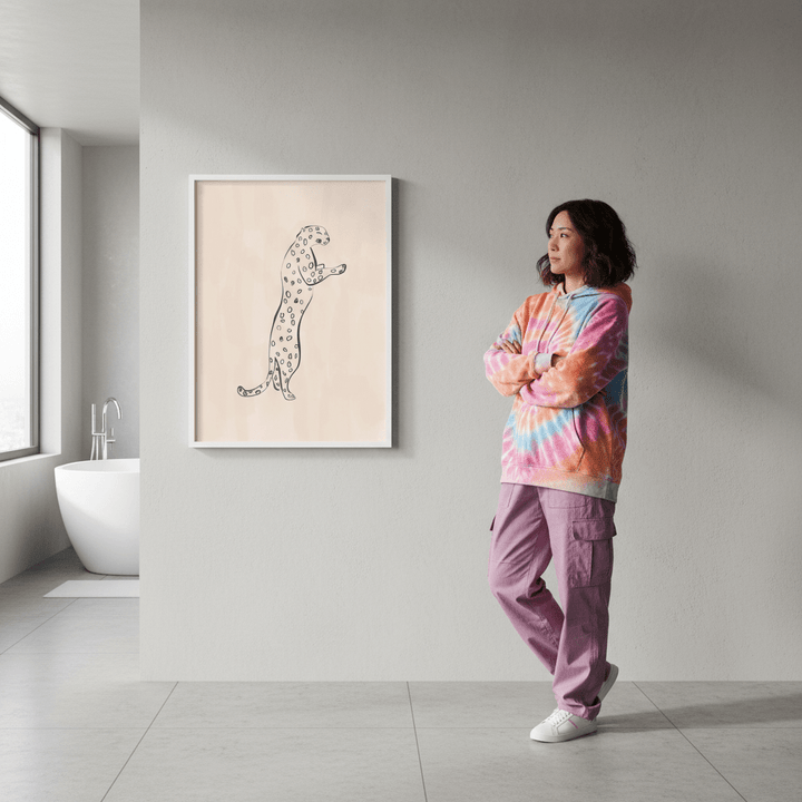 Leopard by Ivy Green Illustrations wall - art - picture - poster