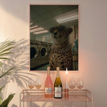Leopard Chores Wall Art wall - art - picture - poster