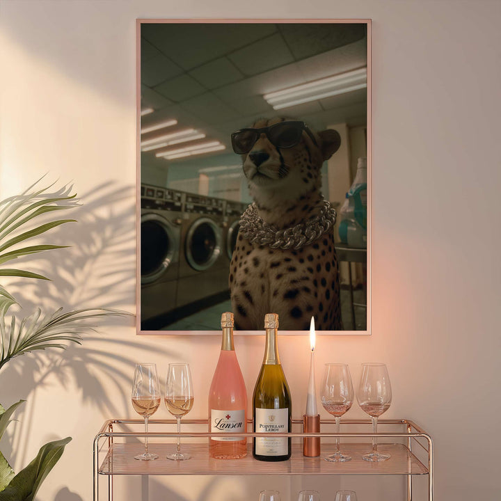 Leopard Chores Wall Art wall - art - picture - poster